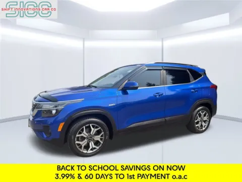 Blue 2021 Kia Seltos EX for sale in Puyallup, WA