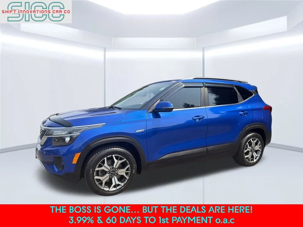 Blue 2021 Kia Seltos EX for sale in Puyallup, WA