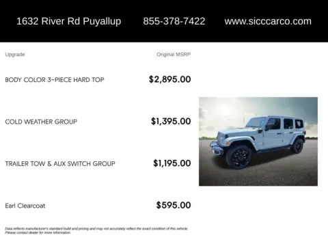More photos of 2023 Jeep Wrangler Sahara 4xe at Shift Innovations Car Co, WA