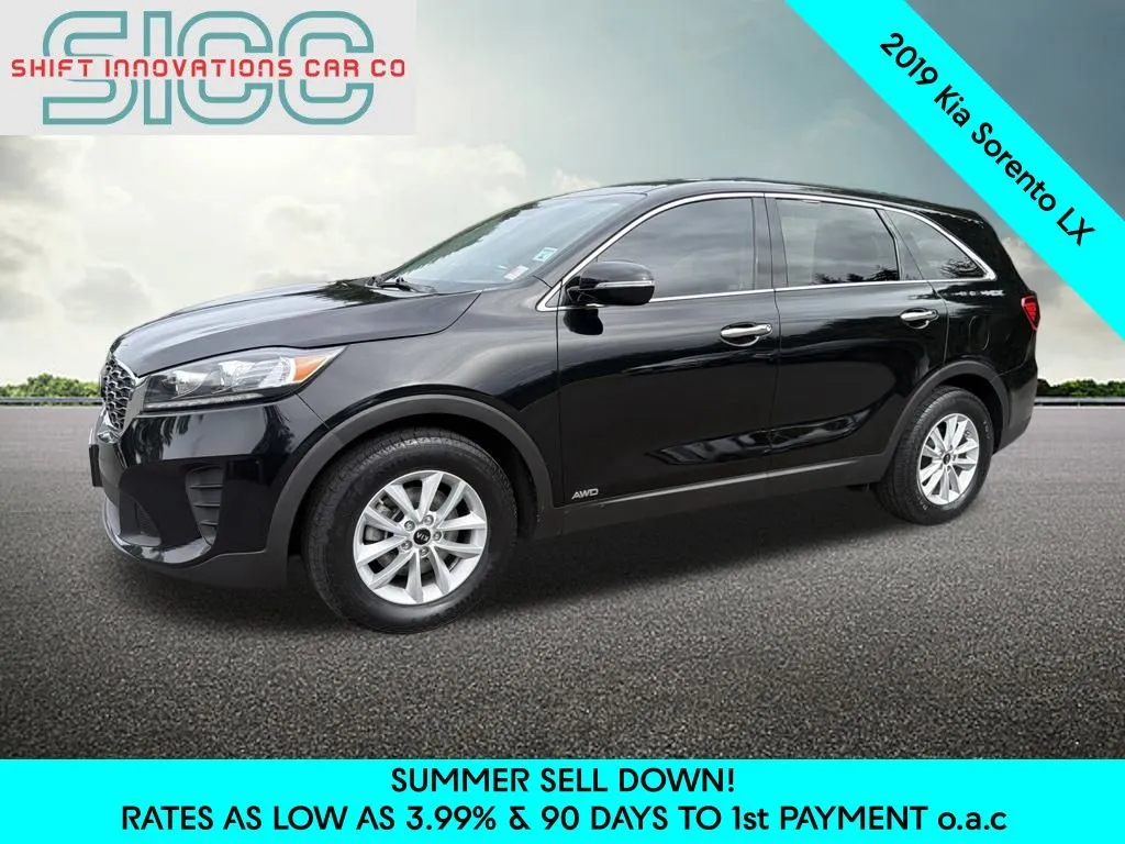 Black 2019 Kia Sorento LX for sale in Puyallup, WA