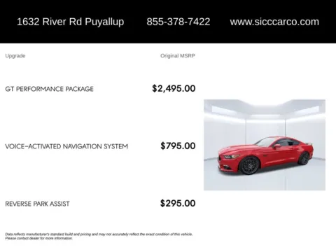More photos of 2015 Ford Mustang GT Premium at Shift Innovations Car Co, WA