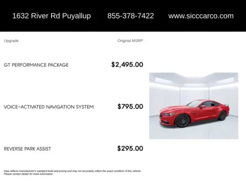 More photos of 2015 Ford Mustang GT Premium at Shift Innovations Car Co, WA