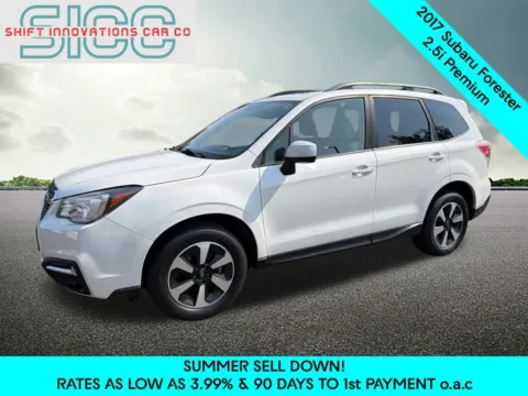 White 2017 Subaru Forester 2.5i Premium for sale in Puyallup, WA