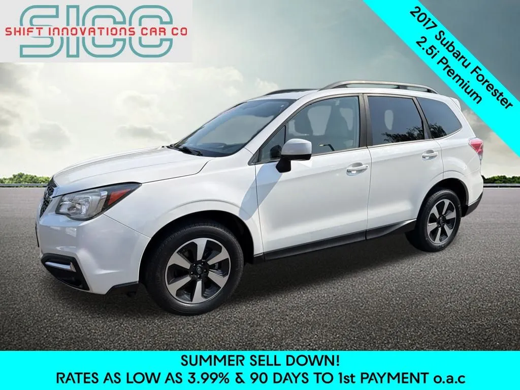 White 2017 Subaru Forester 2.5i Premium for sale in Puyallup, WA