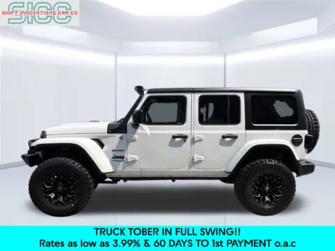 Another view of 2019 Jeep Wrangler Unlimited Sahara for sale in Puyallup, WA at Shift Innovations Car Co