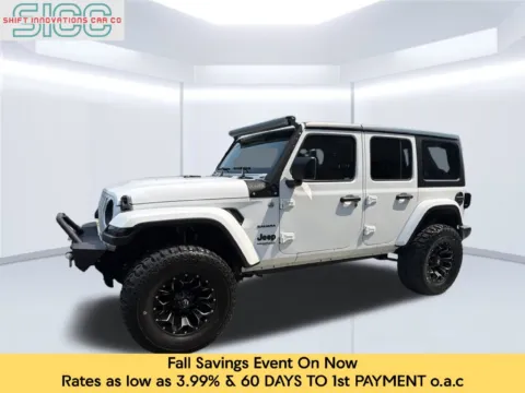 White 2019 Jeep Wrangler Unlimited Sahara for sale in Puyallup, WA