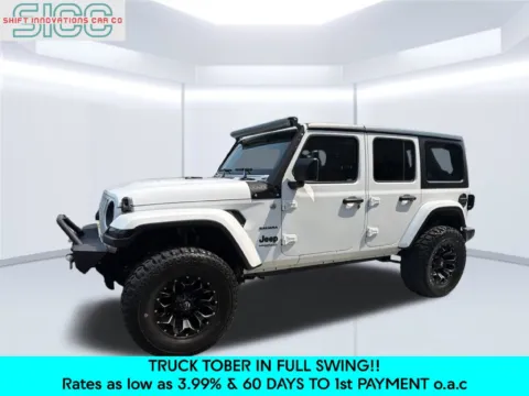 White 2019 Jeep Wrangler Unlimited Sahara for sale in Puyallup, WA