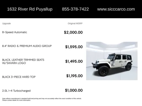 More photos of 2019 Jeep Wrangler Unlimited Sahara at Shift Innovations Car Co, WA