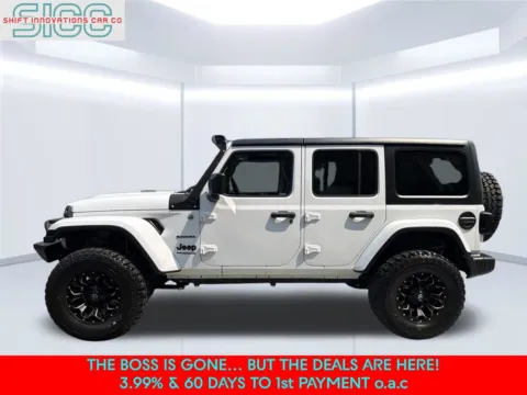 Another view of 2019 Jeep Wrangler Unlimited Sahara for sale in Puyallup, WA at Shift Innovations Car Co