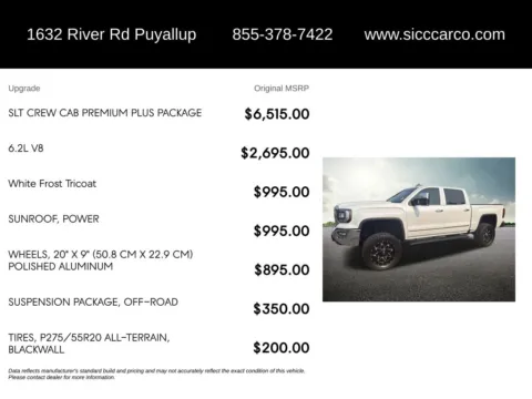 More photos of 2017 GMC Sierra 1500 SLT at Shift Innovations Car Co, WA