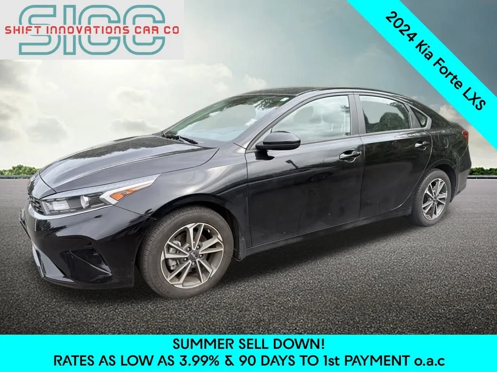 Black 2024 Kia Forte LXS for sale in Puyallup, WA