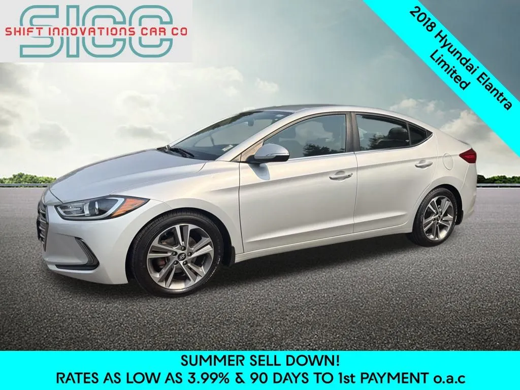 Silver 2018 Hyundai Elantra Limited for sale in Puyallup, WA