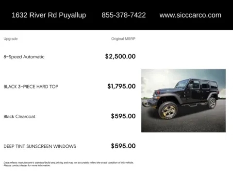 More photos of 2025 Jeep Wrangler Sport at Shift Innovations Car Co, WA