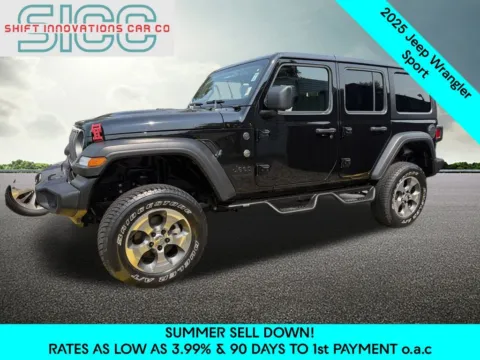 Black 2025 Jeep Wrangler Sport for sale in Puyallup, WA