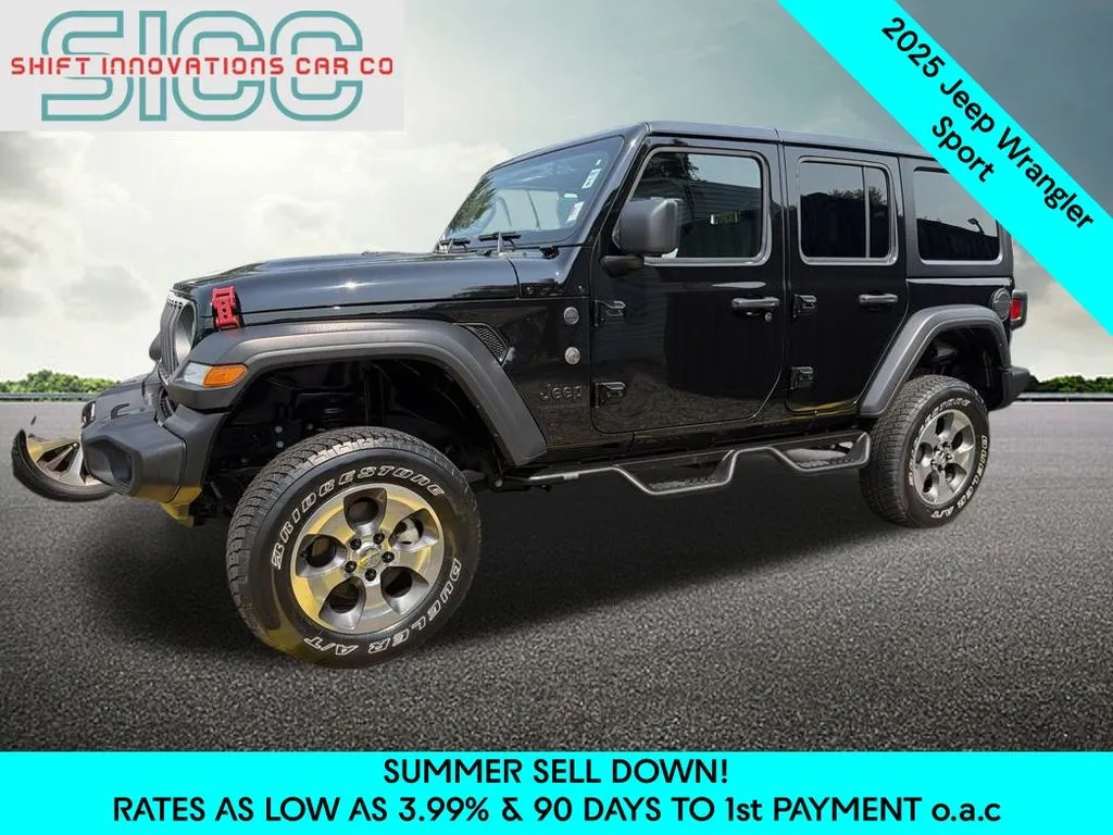 Black 2025 Jeep Wrangler Sport for sale in Puyallup, WA
