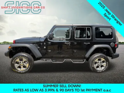Another view of 2025 Jeep Wrangler Sport for sale in Puyallup, WA at Shift Innovations Car Co