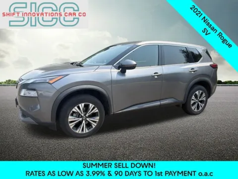 Gray 2021 Nissan Rogue SV for sale in Puyallup, WA
