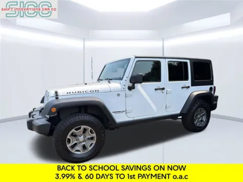 White 2015 Jeep Wrangler Unlimited Rubicon for sale in Puyallup, WA
