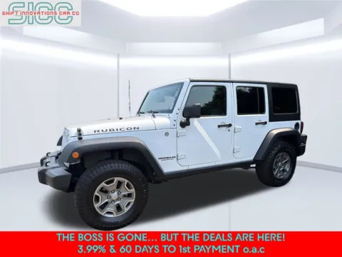 White 2015 Jeep Wrangler Unlimited Rubicon for sale in Puyallup, WA