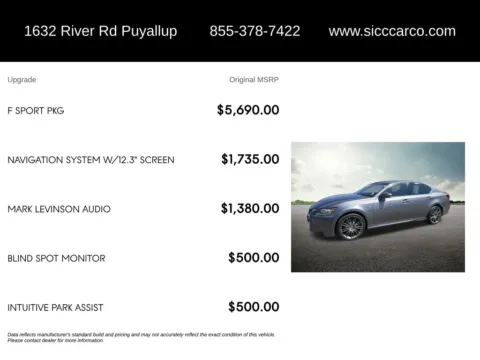 More photos of 2013 Lexus GS 350 at Shift Innovations Car Co, WA