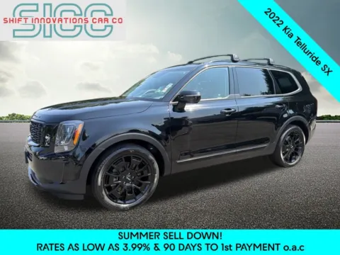 Black 2022 Kia Telluride SX for sale in Puyallup, WA