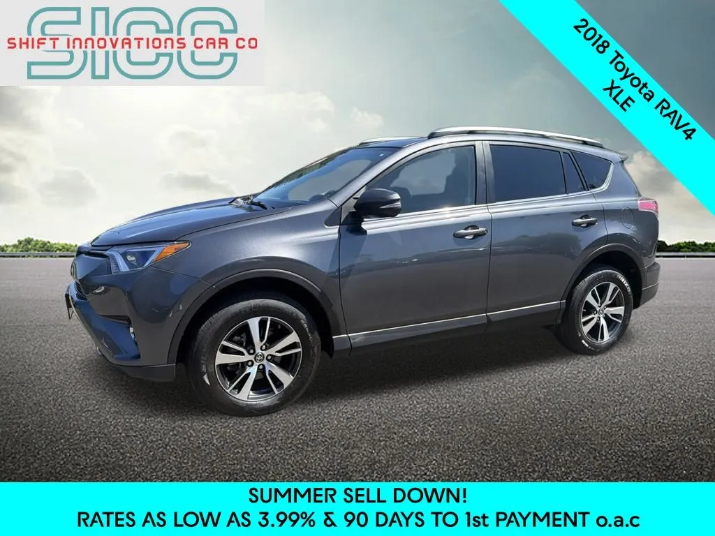 Gray 2018 Toyota RAV4 XLE for sale in Puyallup, WA