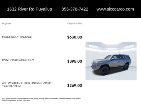 More photos of 2020 Toyota 4Runner SR5 Premium at Shift Innovations Car Co, WA