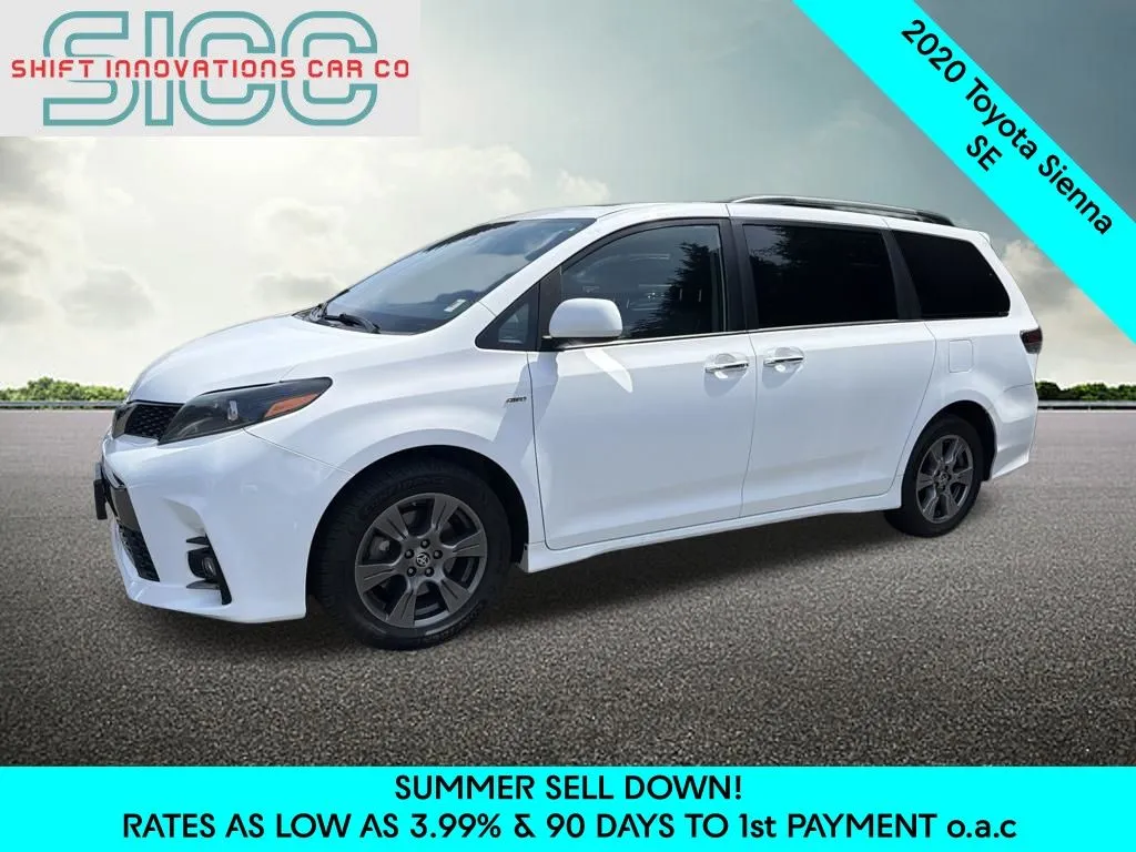 White 2020 Toyota Sienna SE for sale in Puyallup, WA