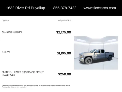 More photos of 2017 Chevrolet Silverado 1500 LT at Shift Innovations Car Co, WA