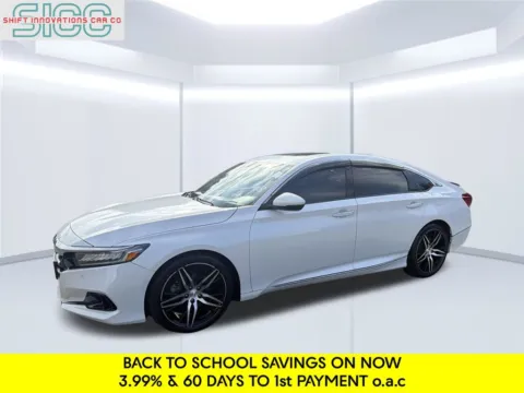 White 2021 Honda Accord Touring 2.0T for sale in Puyallup, WA