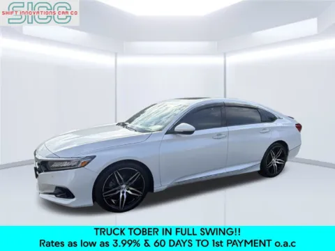 White 2021 Honda Accord Touring 2.0T for sale in Puyallup, WA