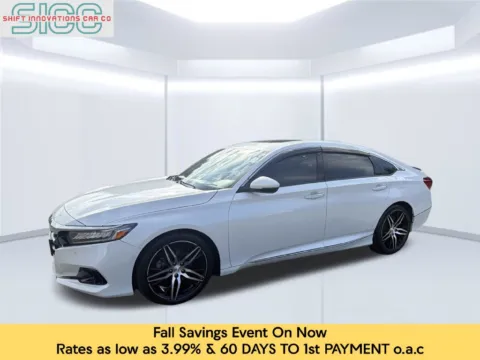 White 2021 Honda Accord Touring 2.0T for sale in Puyallup, WA