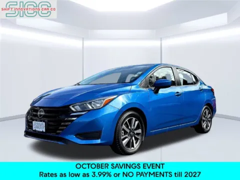 Blue 2024 Nissan Versa 1.6 SV for sale in Puyallup, WA