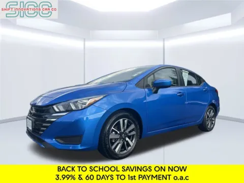 Blue 2024 Nissan Versa 1.6 SV for sale in Puyallup, WA