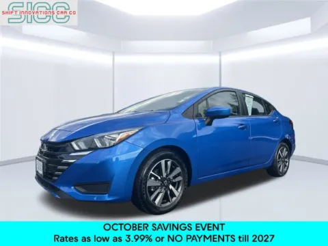 Blue 2024 Nissan Versa 1.6 SV for sale in Puyallup, WA