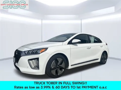 White 2022 Hyundai Ioniq Hybrid Limited for sale in Puyallup, WA