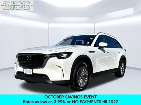 White 2025 Mazda CX-90 3.3 Turbo Preferred for sale in Puyallup, WA