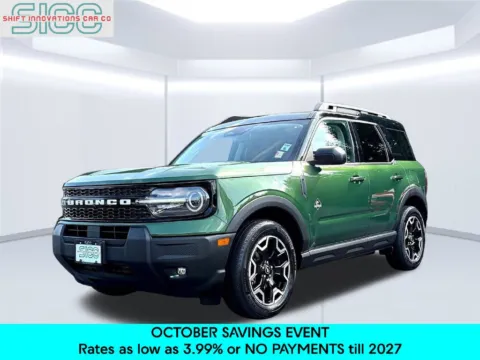 Green 2025 Ford Bronco Sport Outer Banks for sale in Puyallup, WA