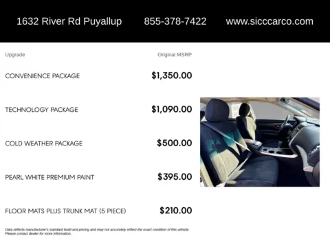 More photos of 2015 Nissan Altima 2.5 SV at Shift Innovations Car Co, WA