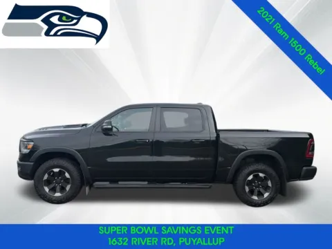 Another view of 2021 Ram 1500 Rebel for sale in Puyallup, WA at Shift Innovations Car Co