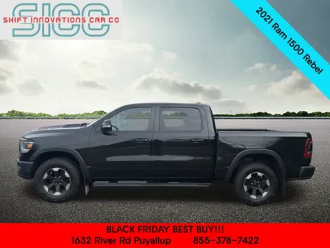 Another view of 2021 Ram 1500 Rebel for sale in Puyallup, WA at Shift Innovations Car Co