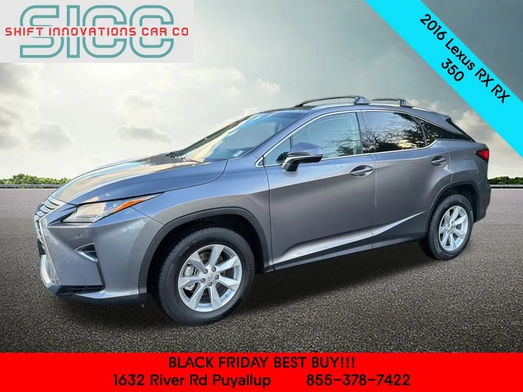 Gray 2016 Lexus RX 350 for sale in Puyallup, WA