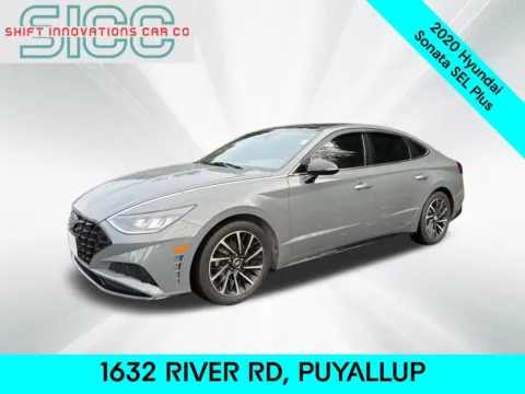 Gray 2020 Hyundai Sonata SEL Plus for sale in Puyallup, WA