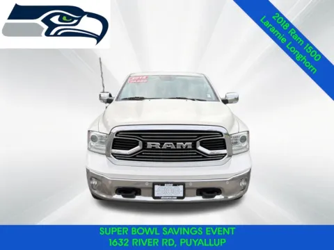 Photos of 2018 Ram 1500 Laramie Longhorn for sale in Puyallup, WA at Shift Innovations Car Co