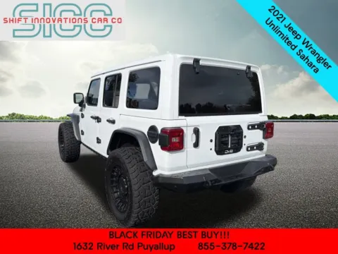 More photos of 2021 Jeep Wrangler Unlimited Sahara at Shift Innovations Car Co, WA