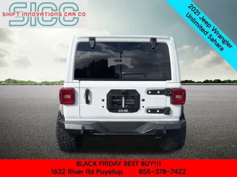 More photos of 2021 Jeep Wrangler Unlimited Sahara at Shift Innovations Car Co, WA