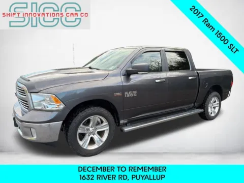 Gray 2017 Ram 1500 SLT for sale in Puyallup, WA