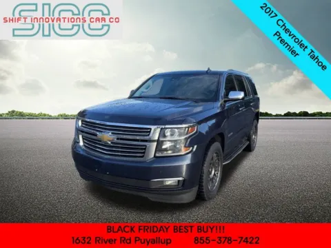 Blue 2017 Chevrolet Tahoe Premier for sale in Puyallup, WA