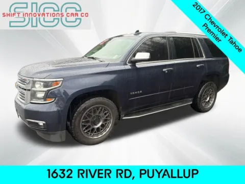 Blue 2017 Chevrolet Tahoe Premier for sale in Puyallup, WA