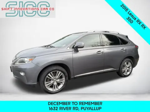 Gray 2015 Lexus RX 350 for sale in Puyallup, WA